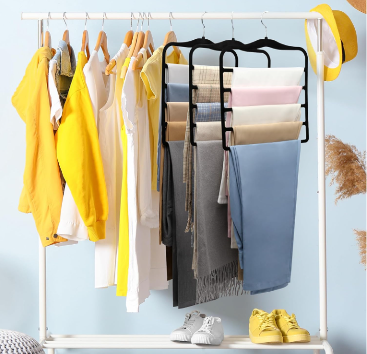 Before and after closet space
